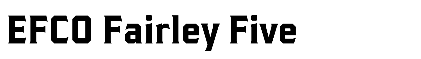 EFCO Fairley Five
